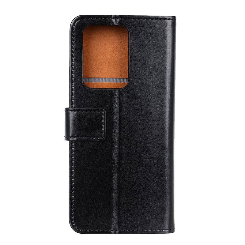 Etui Folio Samsung Galaxy Note 20 Ultra Czerwony Czarny Trójkolorowy Efekt Skóry Etui Ochronne