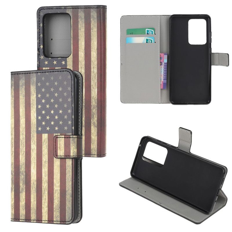 Etui Folio Samsung Galaxy Note 20 Ultra Flaga Usa