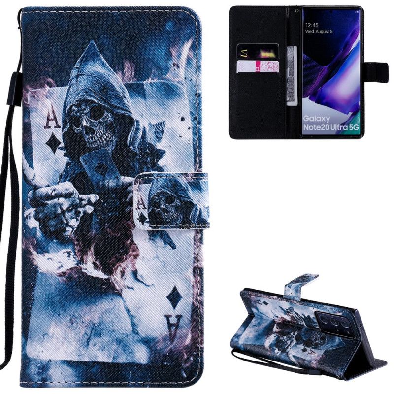 Etui Folio Samsung Galaxy Note 20 Ultra Gry Śmierci