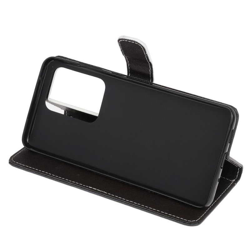 Etui Folio Samsung Galaxy Note 20 Ultra Lampart Ze Stringami Etui Ochronne