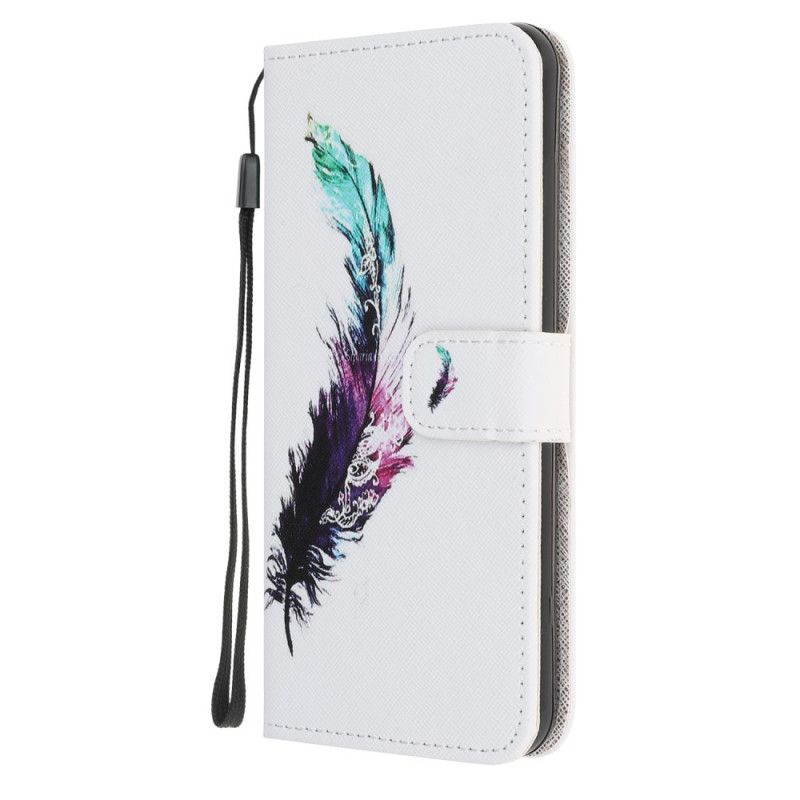 Etui Folio Samsung Galaxy Note 20 Ultra Pióro Ze Stringami