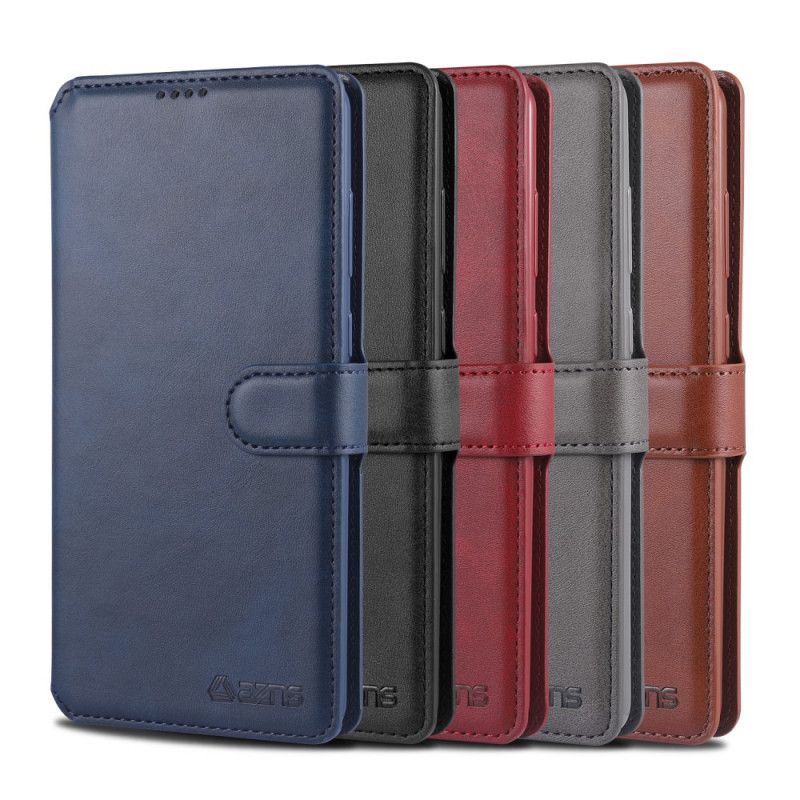 Etui Folio Samsung Galaxy Note 20 Ultra Szary Czarny Retro Azns