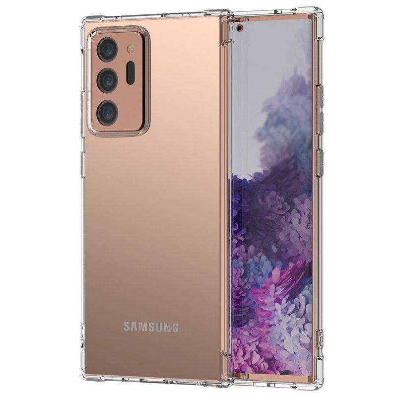 Etui Samsung Galaxy Note 20 Ultra Przezroczyste Poduszki Leeu Etui Ochronne