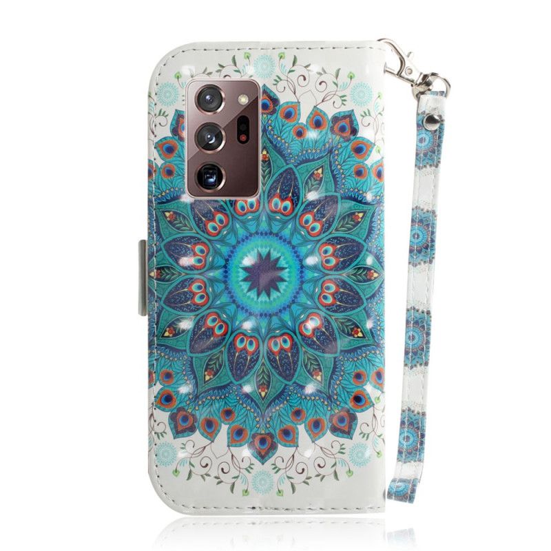 Obudowa Samsung Galaxy Note 20 Ultra Etui na Telefon Mistrzowska Mandala Ze Stringami