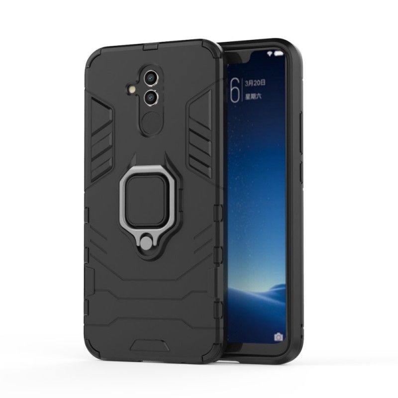 Etui Huawei Mate 20 Lite Czerwony Czarny Pierścień Oporowy Etui Ochronne