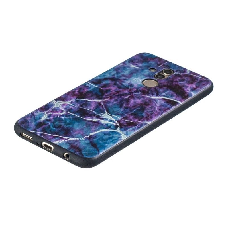 Etui Huawei Mate 20 Lite Fioletowy Marmur Etui Ochronne