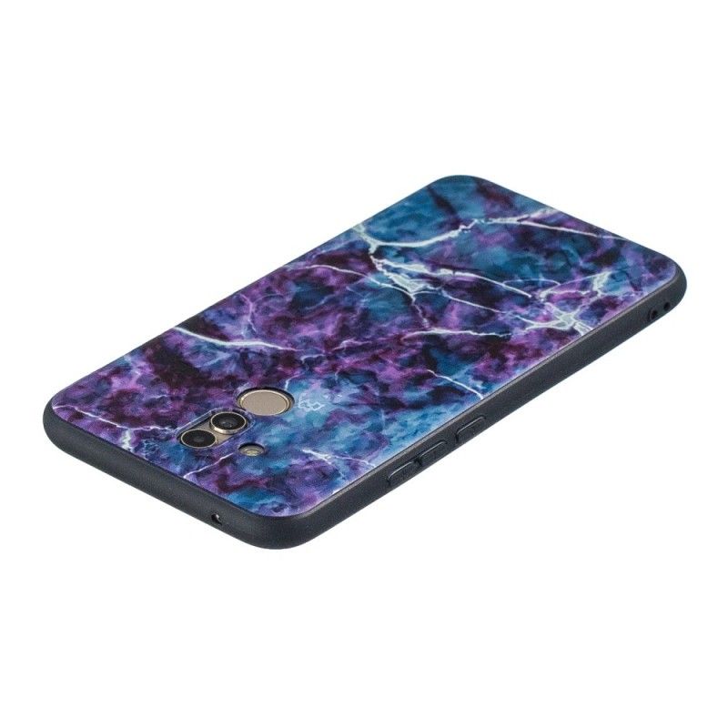 Etui Huawei Mate 20 Lite Fioletowy Marmur Etui Ochronne