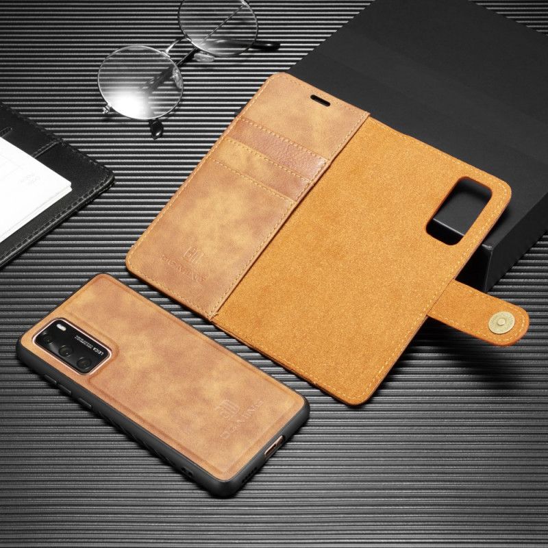 Etui Folio Huawei P40 Szary Czarny Dg. Odpinany Ming Etui Ochronne