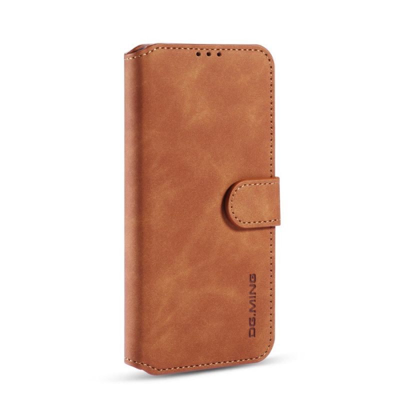 Etui Folio Huawei P40 Szary Czarny Retro Dg.Ming