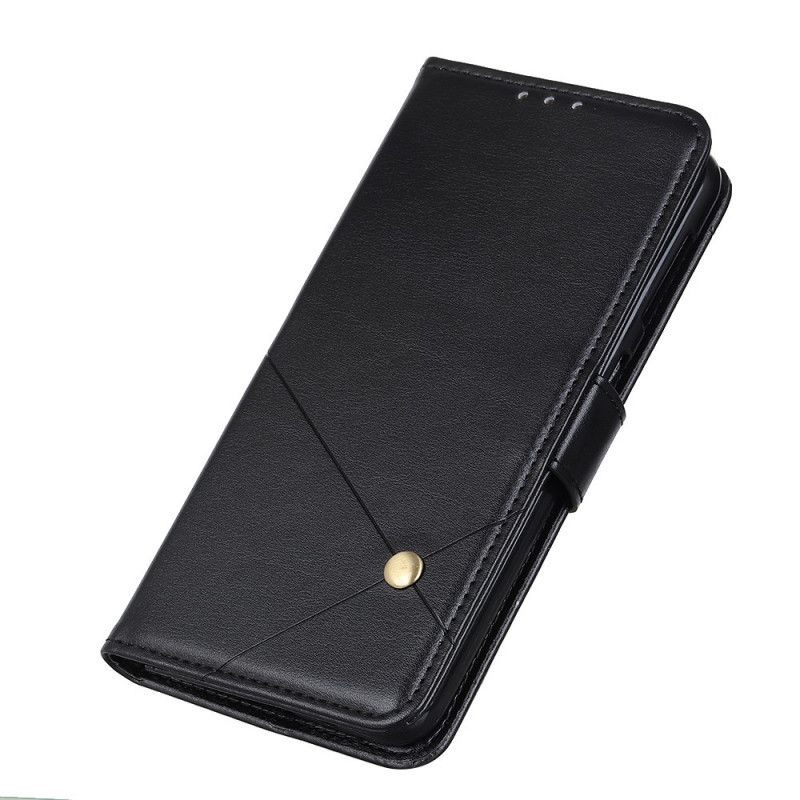 Etui Folio Huawei P40 Zielony Czarny Nit X Wzór