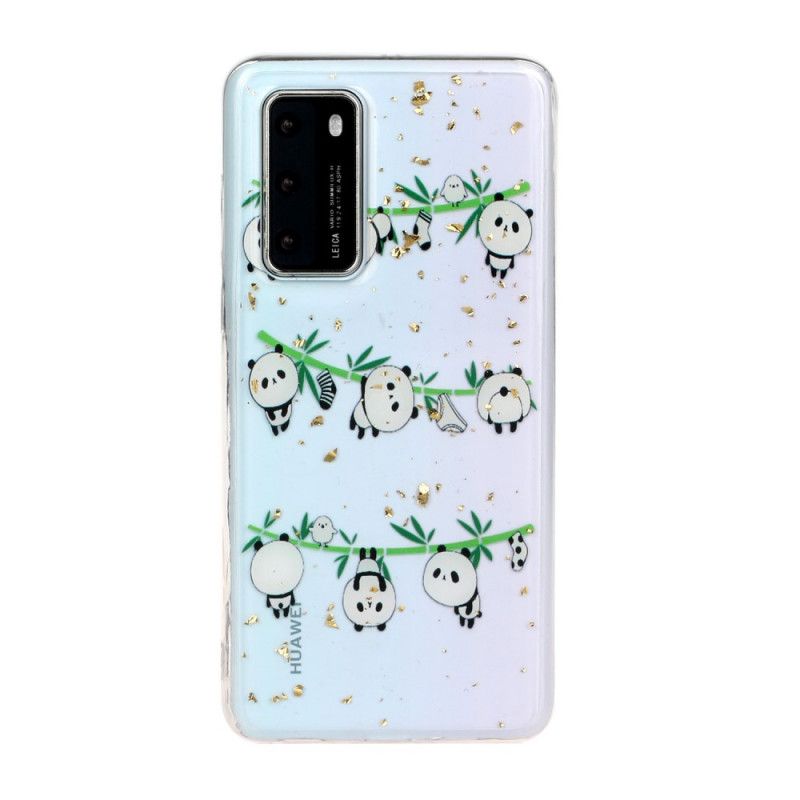 Etui Huawei P40 Pandy Na Sznurku