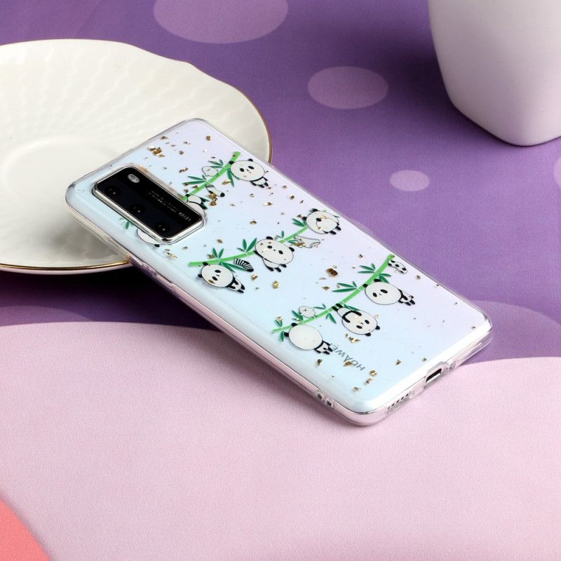 Etui Huawei P40 Pandy Na Sznurku