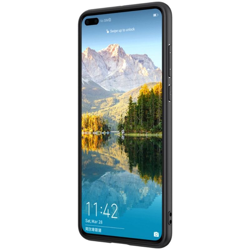 Etui Huawei P40 Teksturowana Skóra Nillkin Etui Ochronne