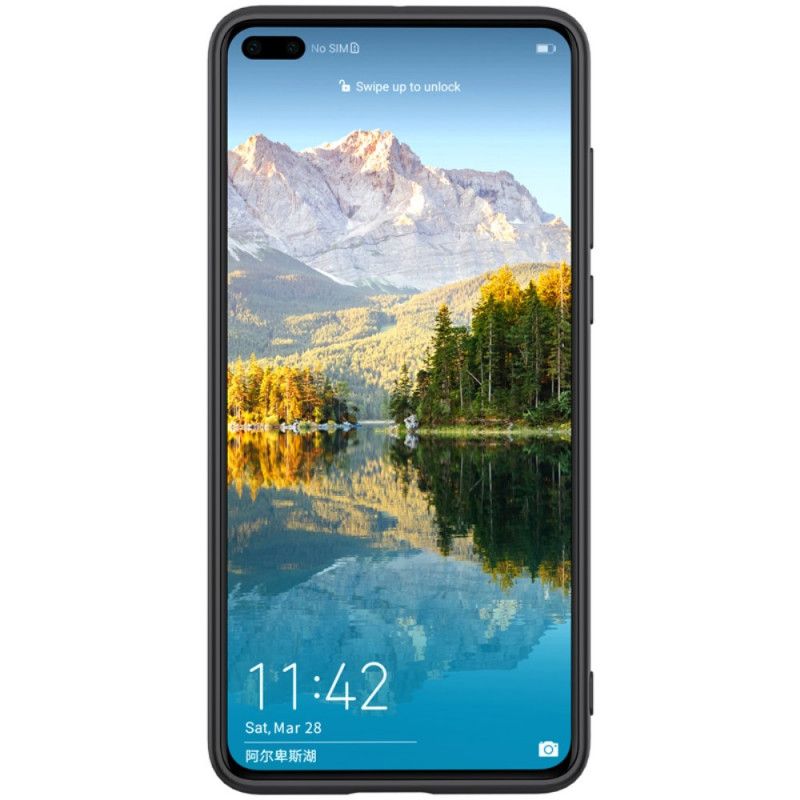 Etui Huawei P40 Teksturowana Skóra Nillkin Etui Ochronne