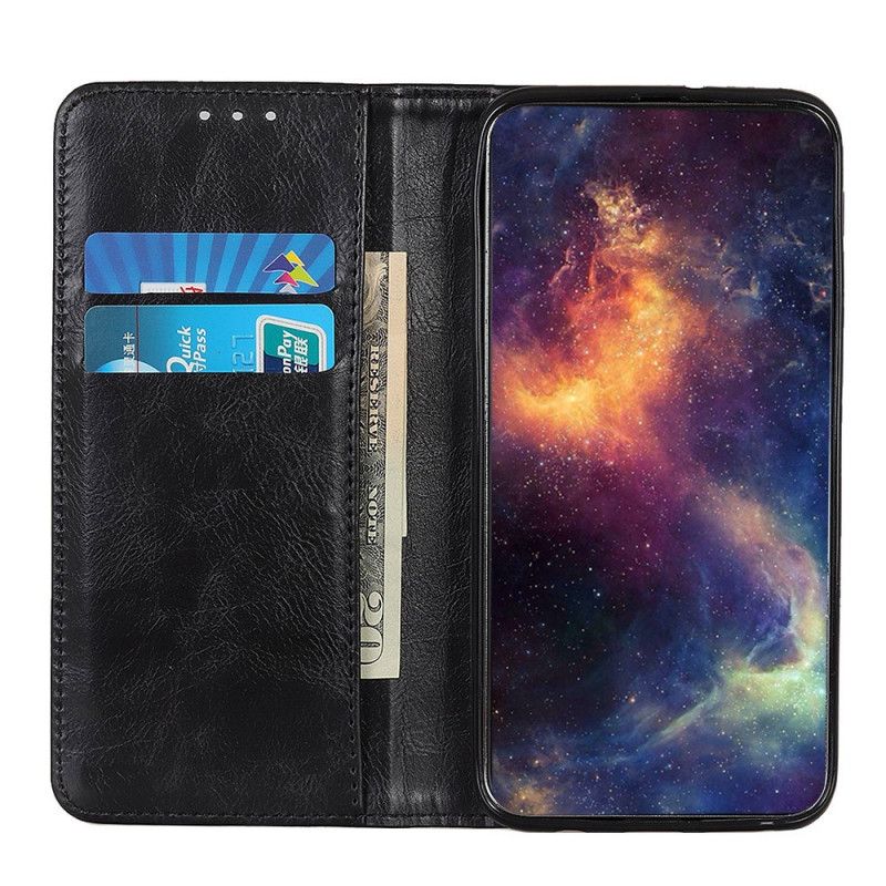 Flip Kotelot Huawei P40 Czerwony Czarny Stary