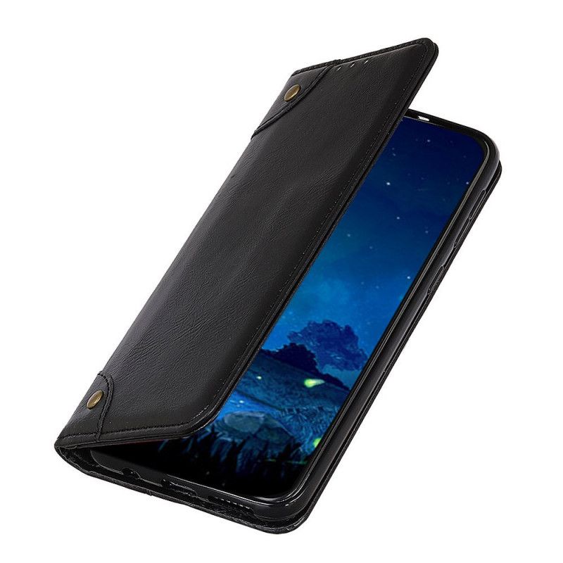 Flip Kotelot Huawei P40 Czerwony Czarny Stary