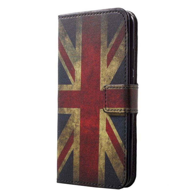 Etui Folio Huawei P20 Lite Flaga Anglii Etui Ochronne