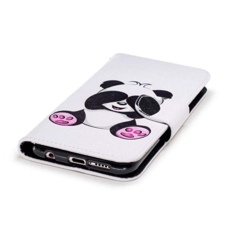 Etui Folio Huawei P20 Lite Zabawna Panda Etui Ochronne