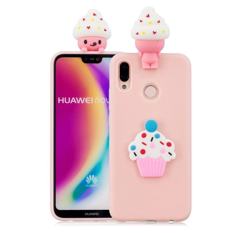 Etui Huawei P20 Lite Ciasto W Kształcie Kubka 3D Etui Ochronne