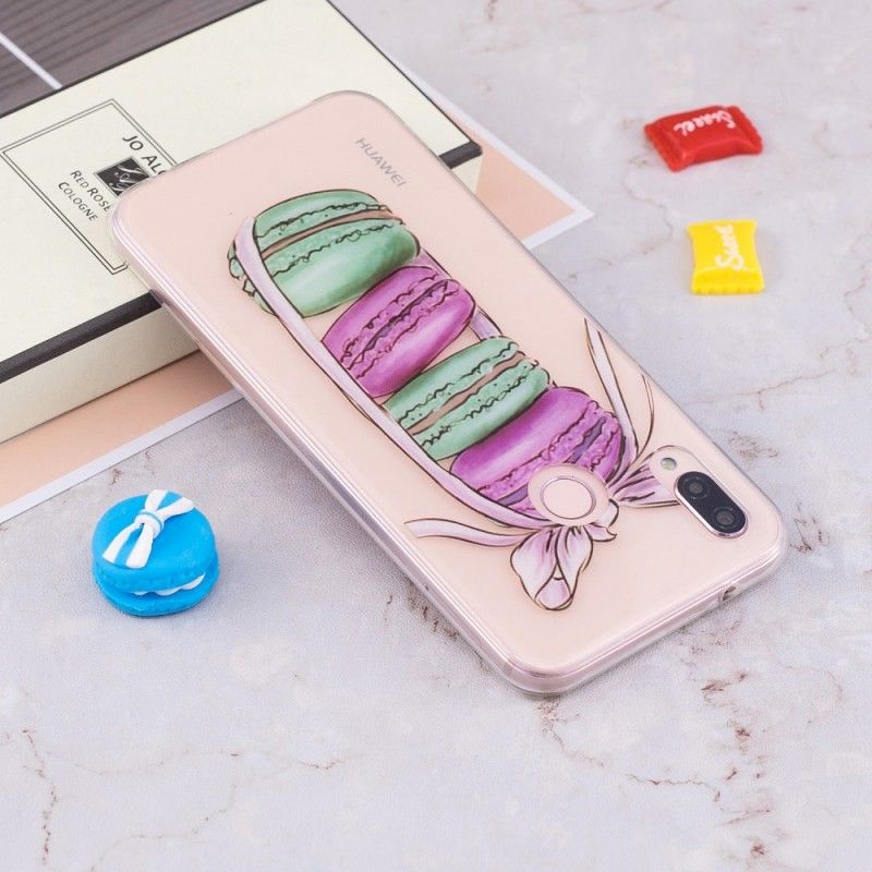 Etui Huawei P20 Lite Przezroczyste Makaroniki Dla Smakoszy Etui Ochronne