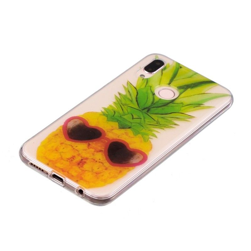 Etui Huawei P20 Lite Przezroczysty Ananas Incognito Etui Ochronne