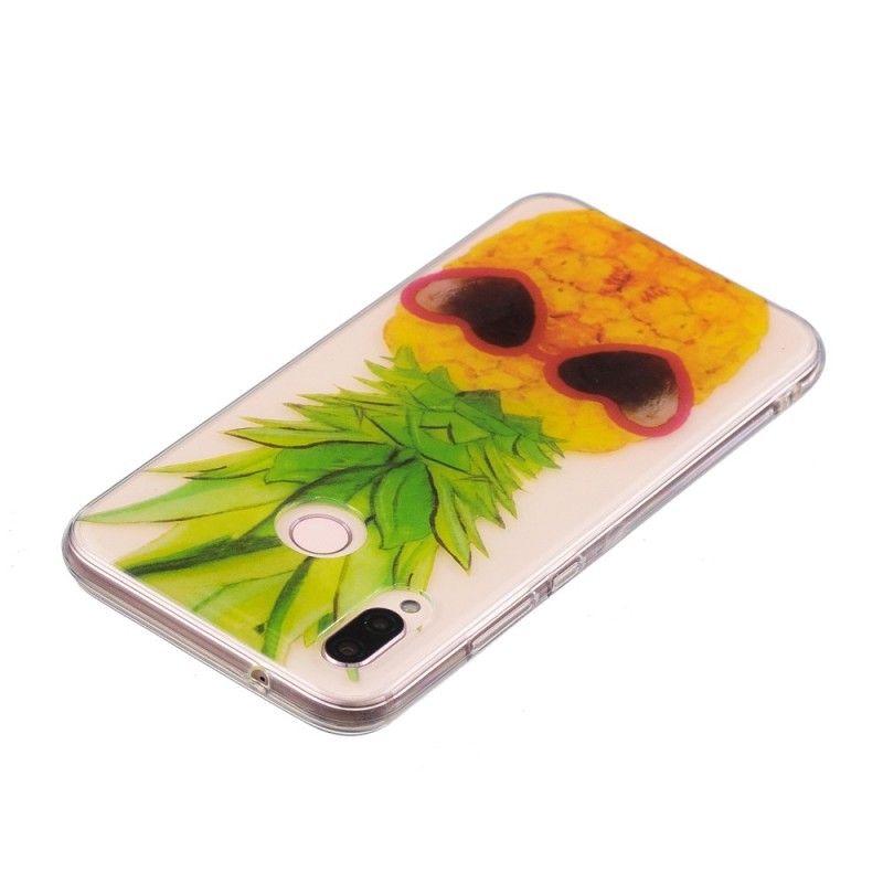 Etui Huawei P20 Lite Przezroczysty Ananas Incognito Etui Ochronne