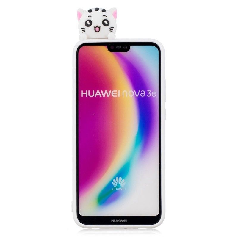 Futerały Huawei P20 Lite Etui na Telefon 3D Mój Kot