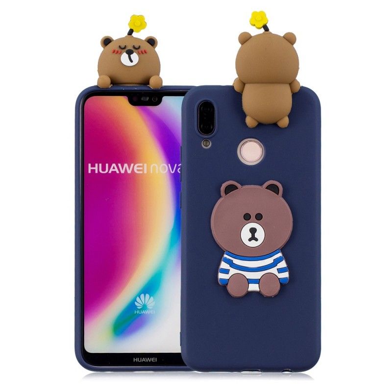 Futerały Huawei P20 Lite Etui na Telefon 3D Mój Pluszowy Miś