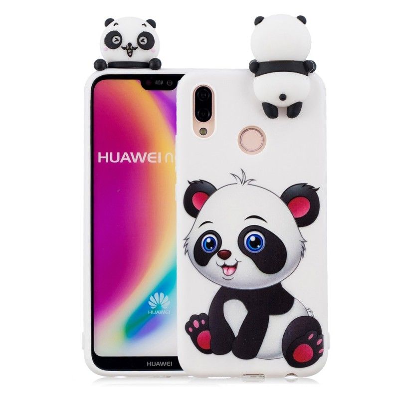 Futerały Huawei P20 Lite Etui na Telefon 3D Słodka Panda