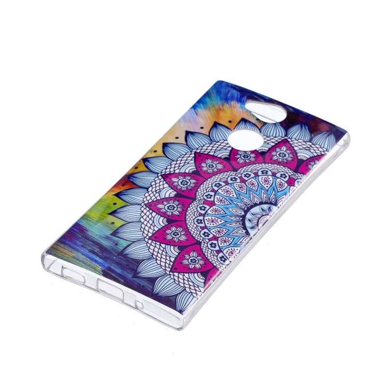 Etui Sony Xperia XA2 Mandala W Kolorze Fluorescencyjnym