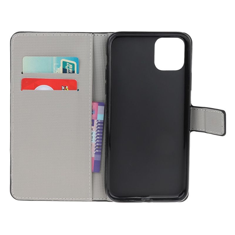 Etui Folio iPhone 12 Pro Max Flaga Anglii Etui Ochronne