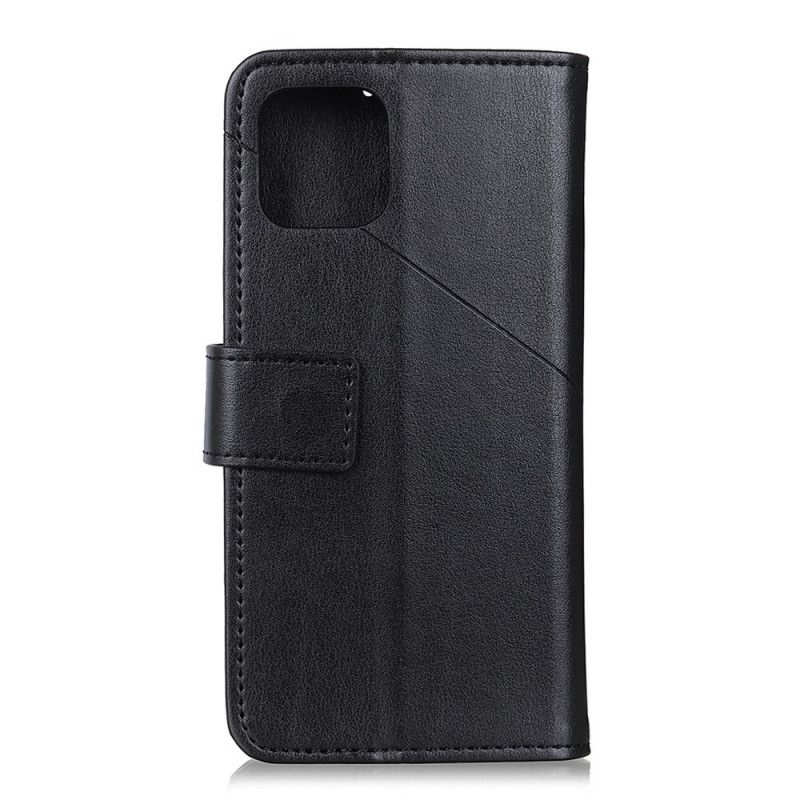 Etui Folio iPhone 12 Pro Max Granatowy Czarny Nit X Wykonanie