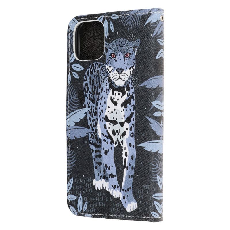 Etui Folio iPhone 12 Pro Max Lampart Ze Stringami