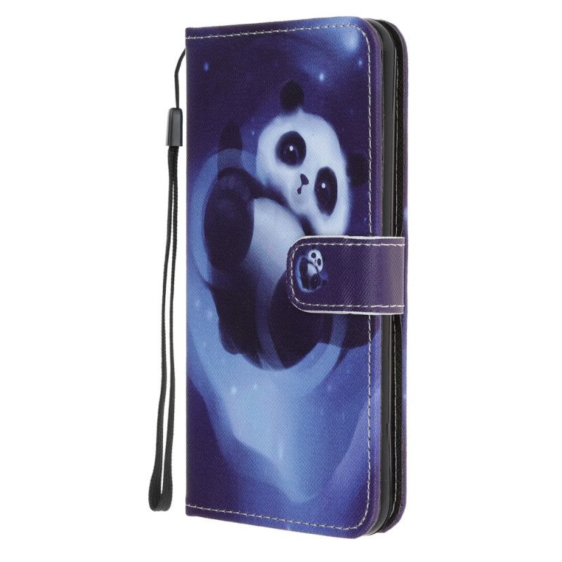 Etui Folio iPhone 12 Pro Max Miejsce Na Pandę Ze Stringami