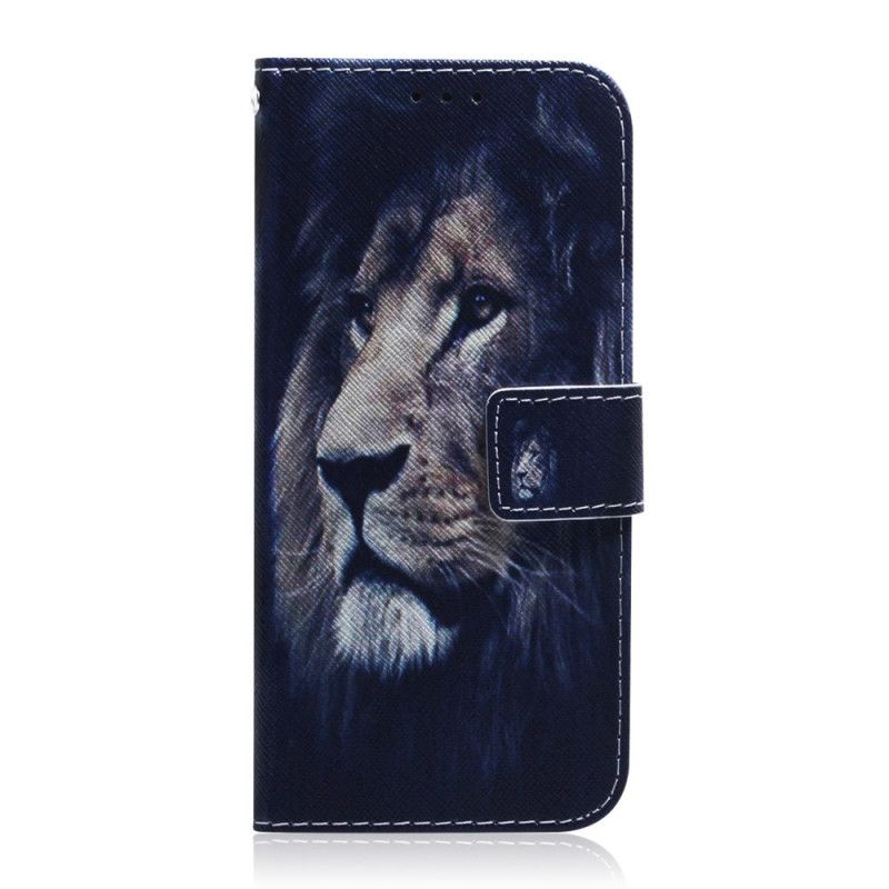 Etui Folio iPhone 12 Pro Max Śniący Lew