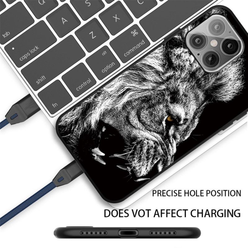 Etui iPhone 12 Pro Max Dziki Lew Etui Ochronne