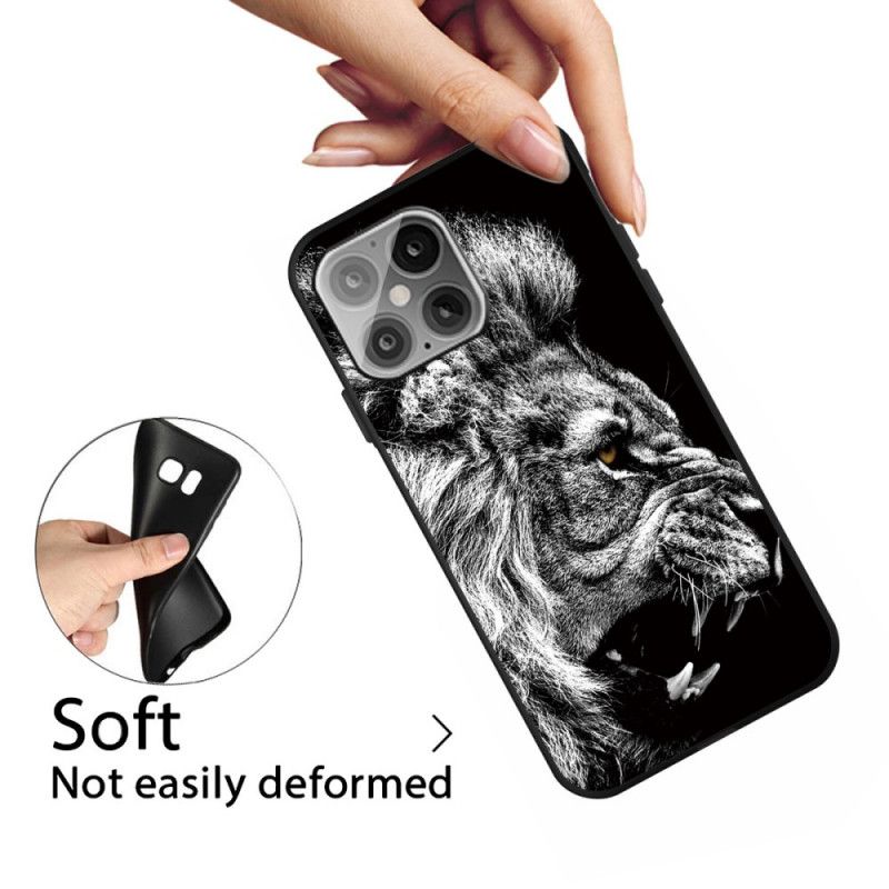 Etui iPhone 12 Pro Max Dziki Lew Etui Ochronne