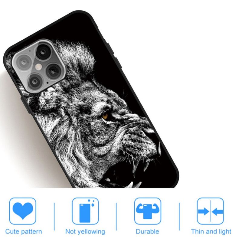 Etui iPhone 12 Pro Max Dziki Lew Etui Ochronne