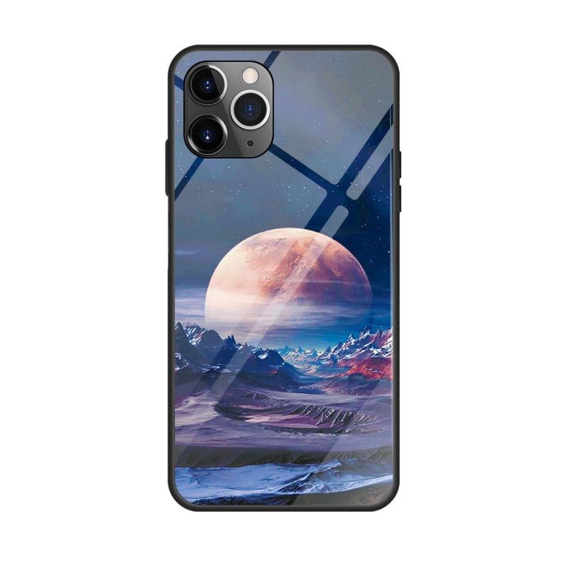 Etui iPhone 12 Pro Max Granatowy Ciemnoniebieski Konstelacja Galaktyk