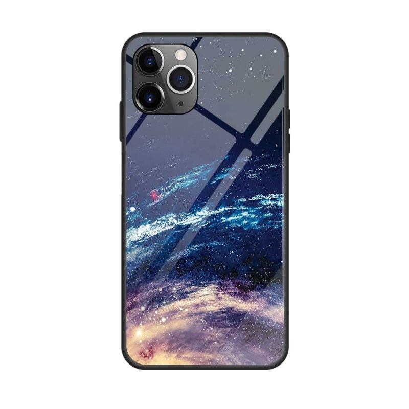 Etui iPhone 12 Pro Max Granatowy Ciemnoniebieski Konstelacja Galaktyk