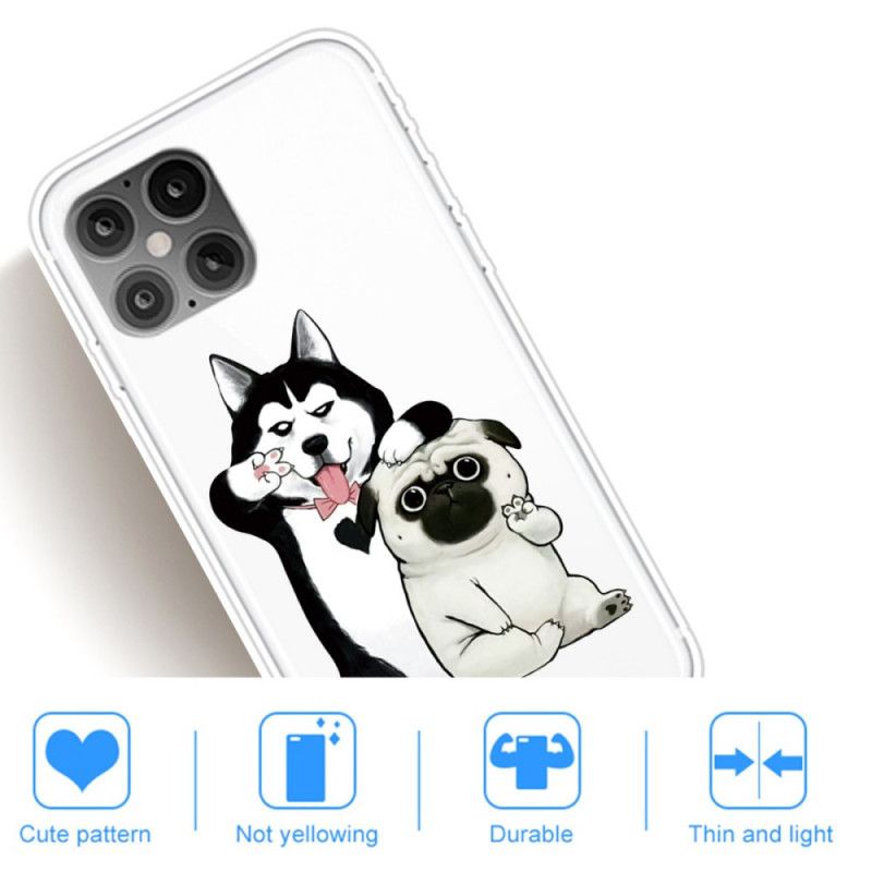 Etui iPhone 12 Pro Max Śmieszne Psy