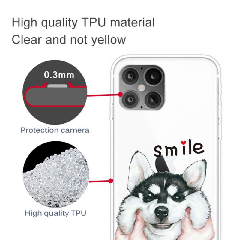 Etui iPhone 12 Pro Max Uśmiechnięty Pies