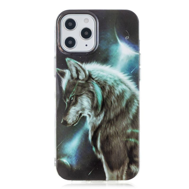 Futerały iPhone 12 Pro Max Etui na Telefon Królewski Wilk