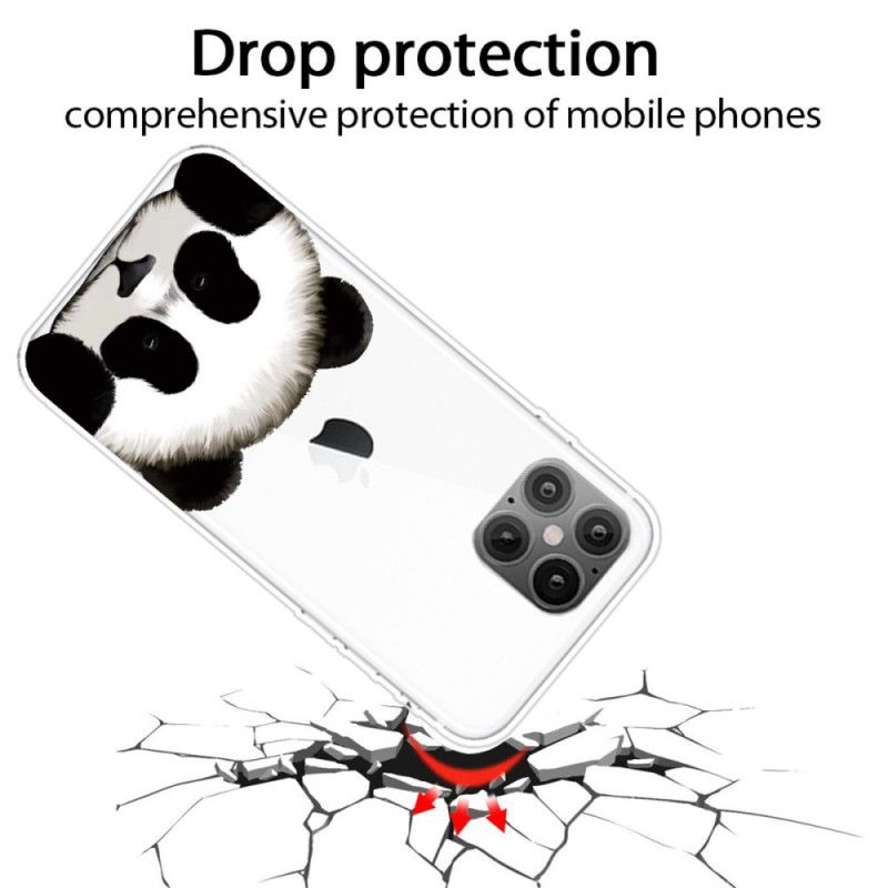 Futerały iPhone 12 Pro Max Etui na Telefon Przezroczysta Panda