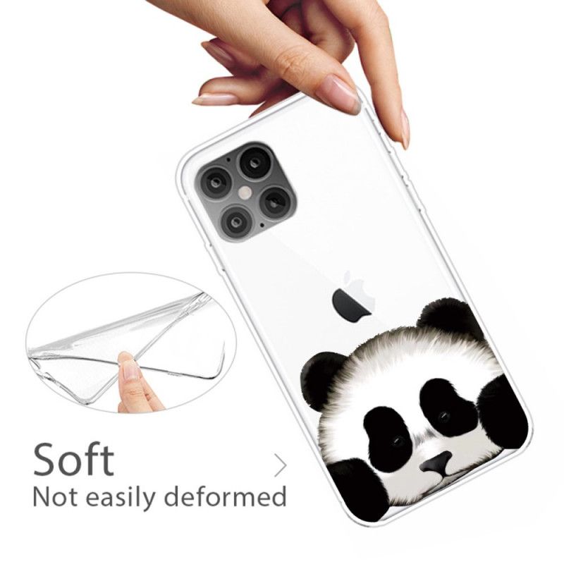 Futerały iPhone 12 Pro Max Etui na Telefon Przezroczysta Panda