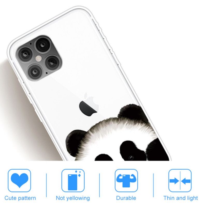 Futerały iPhone 12 Pro Max Etui na Telefon Przezroczysta Panda