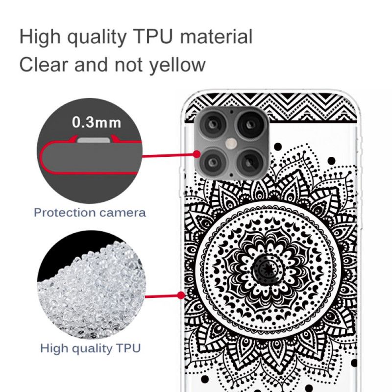 Futerały iPhone 12 Pro Max Etui na Telefon Wysublimowana Mandala