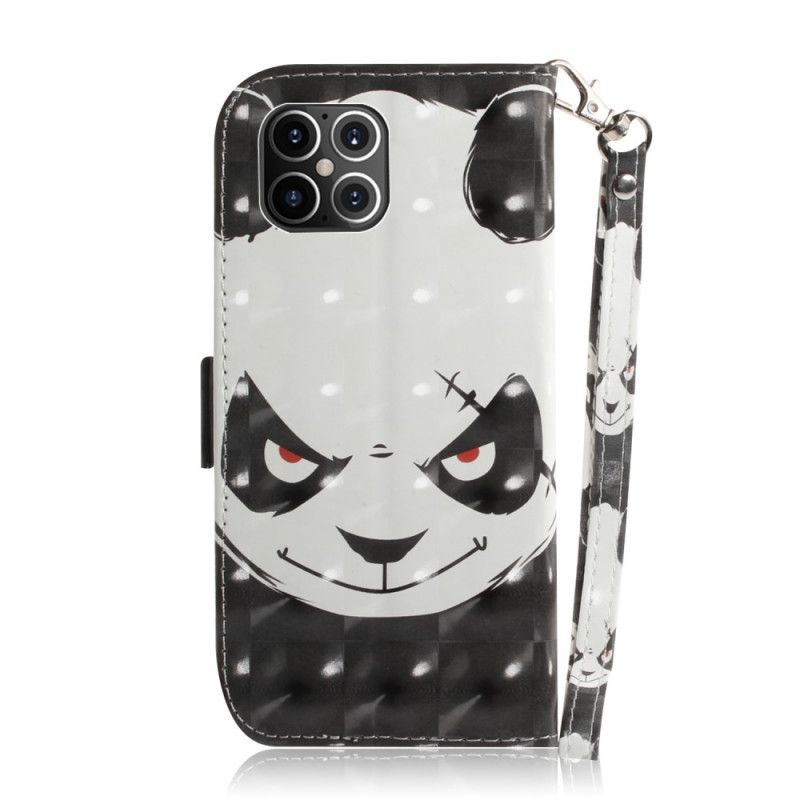 Pokrowce iPhone 12 Pro Max Wściekła Panda Ze Stringami