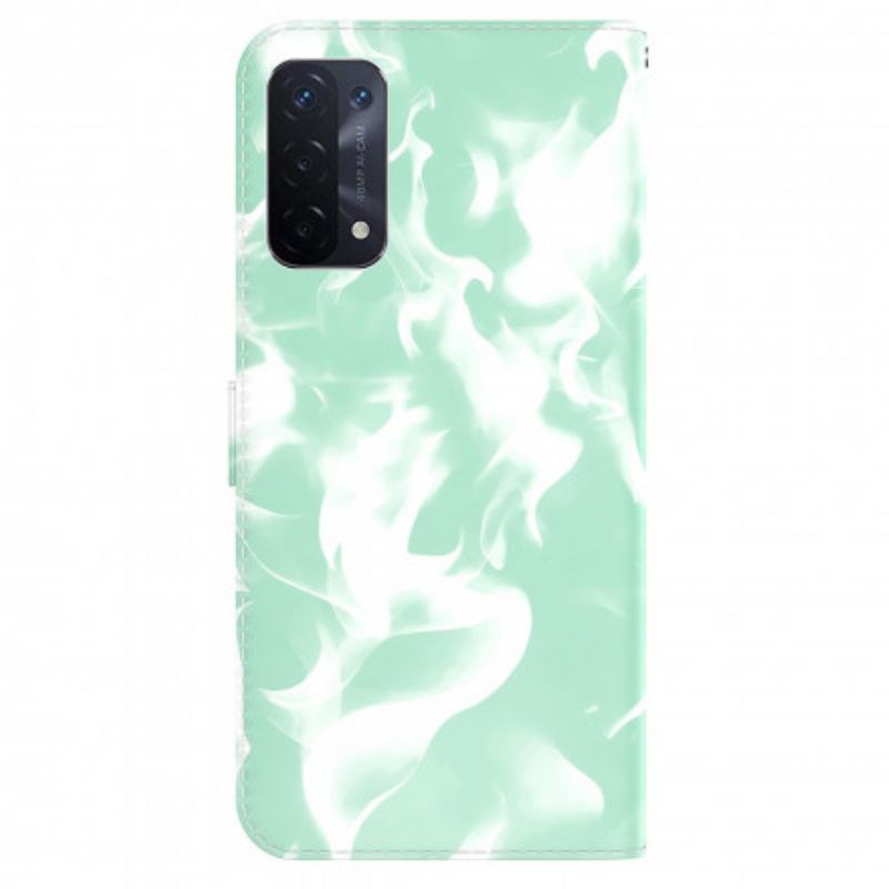 Etui Folio Do Oppo A54 5g / A74 5g Abstrakcyjny Wzór