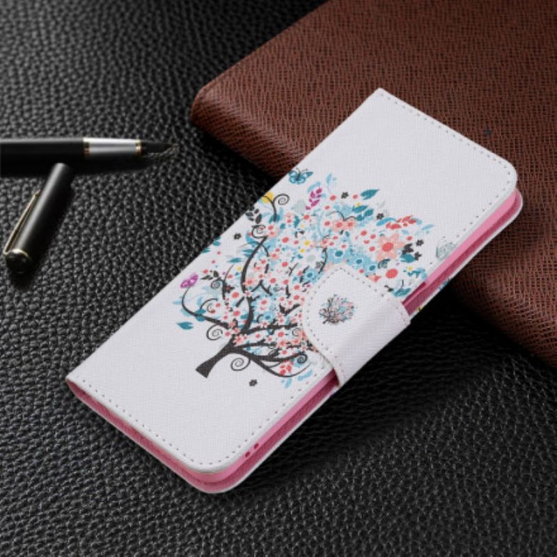 Etui Folio Oppo A54 5g / A74 5g Kwitnące Drzewo